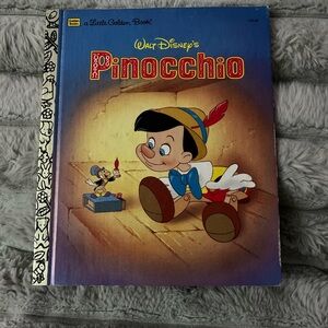 💜 Disney’s Pinocchio A Little Golden Book